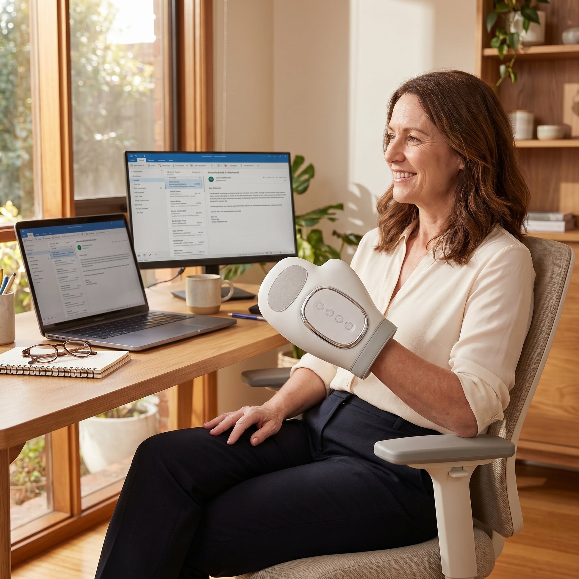 HandWell™ - 3 In 1 Heated Hand Massager
