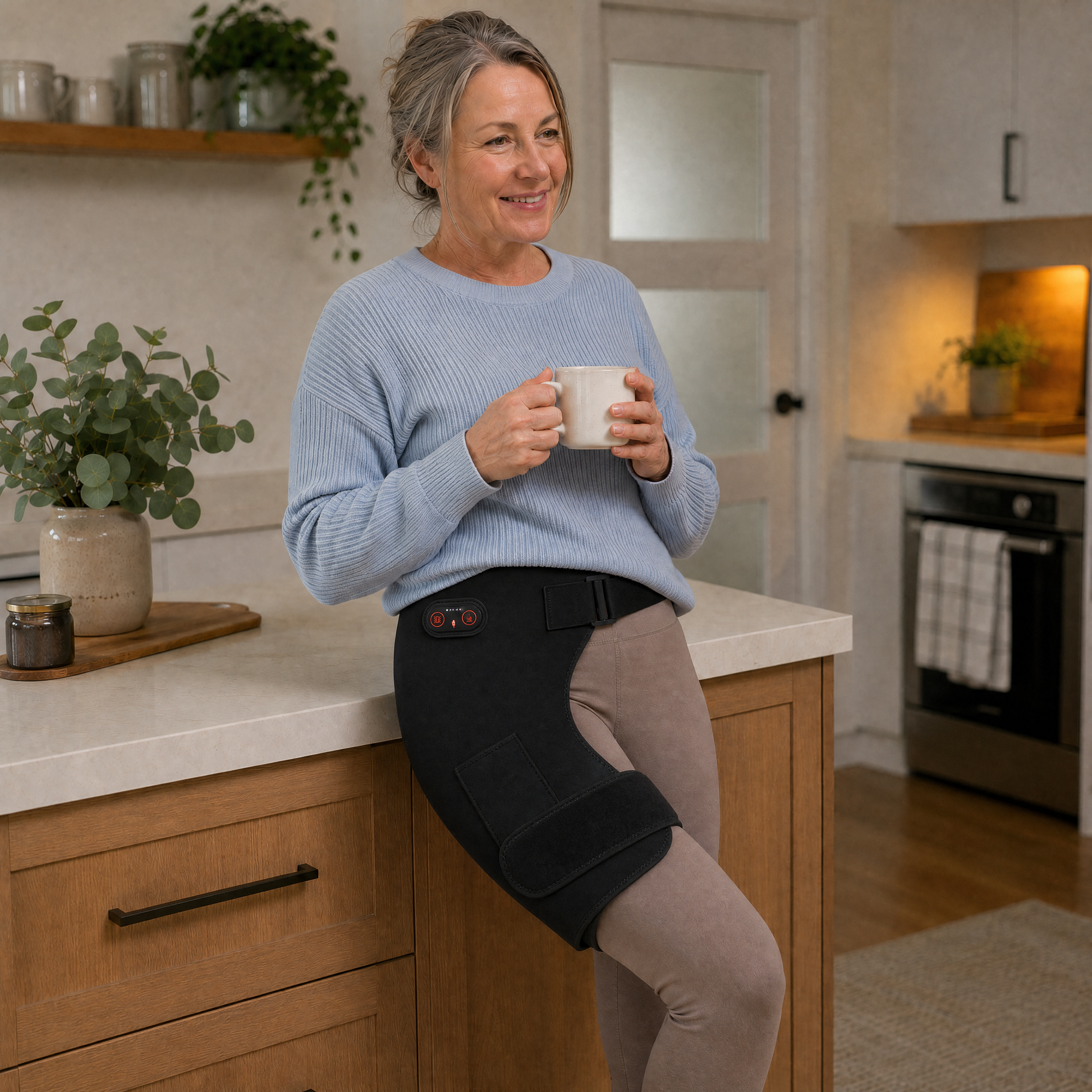 HipWell™ 3-in-1 Red Light Therapy Hip Belt