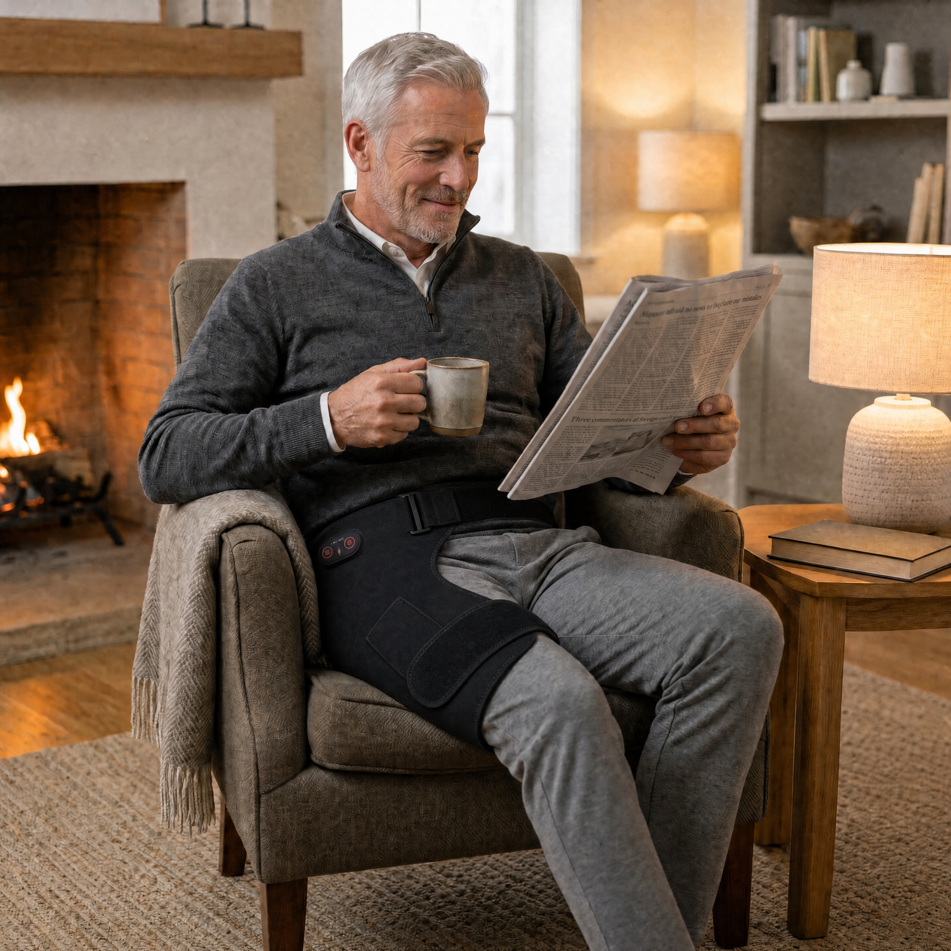 HipWell™ 3-in-1 Red Light Therapy Hip Belt